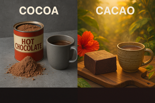Cacao vs Cocoa: Why One’s a Medicine & the Other’s Basically Dessert with a Fake Tan